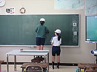お掃除の時間