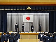 離任式