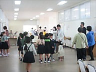 本日は最初の参観日