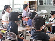 今朝は読み聞かせ