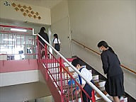 縦割り班が初顔合わせ