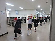 ブラインド避難訓練