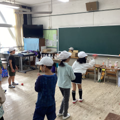 全校みんなで楽しんだ!(スタンプラリー集会)