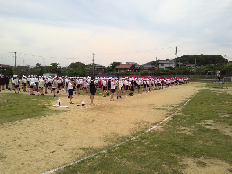 運動会に向けて!(運動会全校練習)