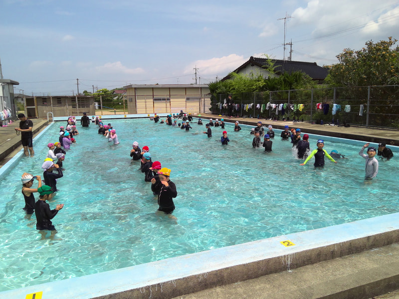 気持ちいい!!(水泳学習)