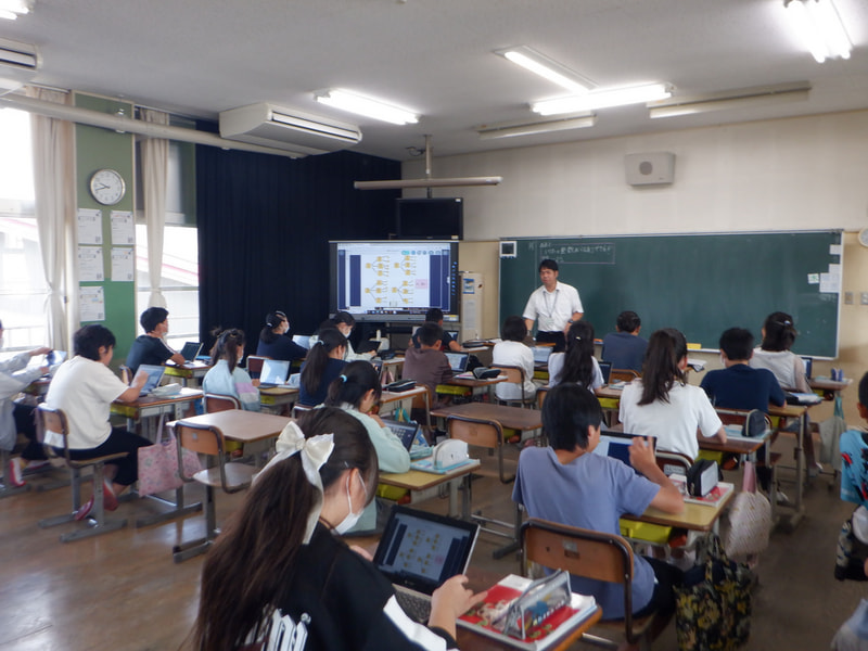 2学期最初の参観日