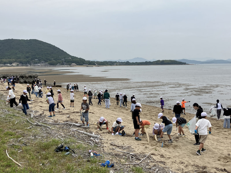 環境学習~海岸清掃(4年生)