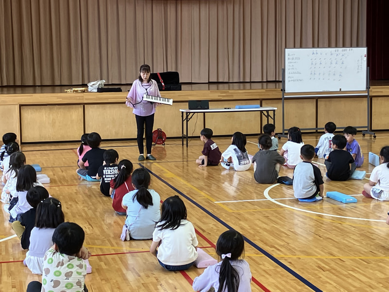 鍵盤ハーモニカ講習会(1年生)