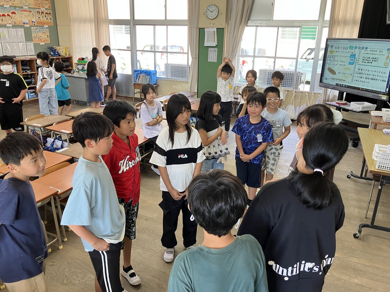 たてわり班集会(顔合わせ)