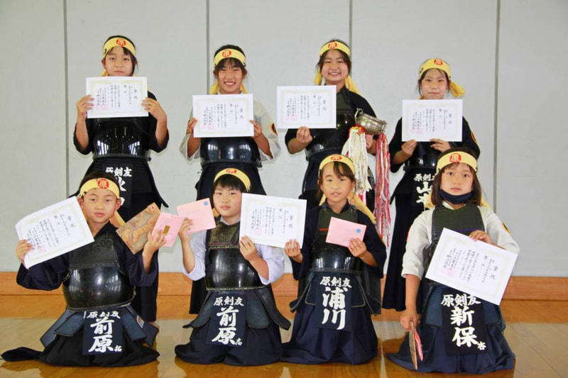 原少年剣友会 大会で大活躍