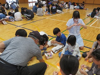 折り鶴集会を行いました
