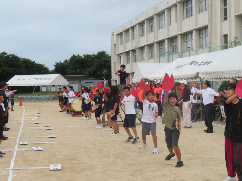 コミュニティ運動会 小中学生大活躍!