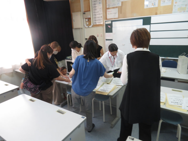 PTA原小まつり準備