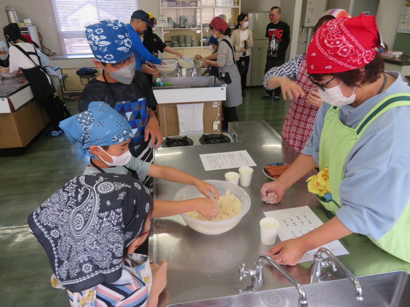 炭焼パン作り(子ども委員会)