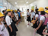 6年生:船木小留学+楠中見学・授業体験