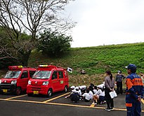 吉部地区合同防災訓練を行いました