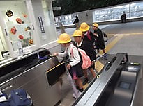 1・2年生、山口線に乗車!