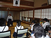 5・6年生、吉部八幡宮訪問