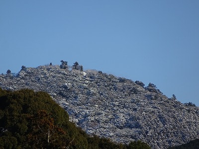 荒滝山 雪景色