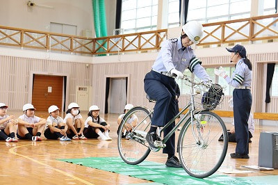 交通教室がありました!