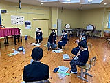 「ド」の音を出す練習をしました!(3、4年)