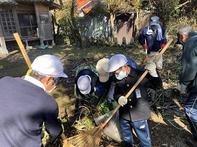 神宮寺をきれいにしました2~地域清掃~!