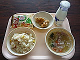 今日はクリスマス献立でした!