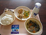 今日は万倉小スペシャル献立2!