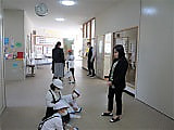 学校探検です!(1、2年生)