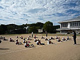 全校練習2日目、リレーの話し合いをしました!