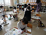 野菜の版がおもしろい!(低学年:版画)