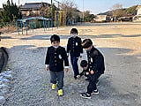 寒い朝に発見!霜柱!!