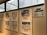 夢ゆめコンクールの絵と作文、ふれあいセンターに!