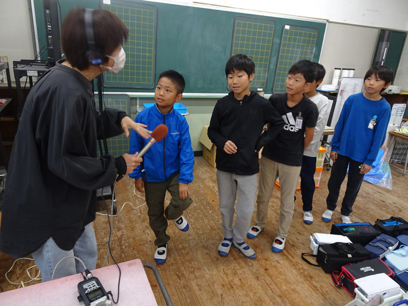 4年生 KRYラジオ「おはよう!キッズぱらだいす」収録