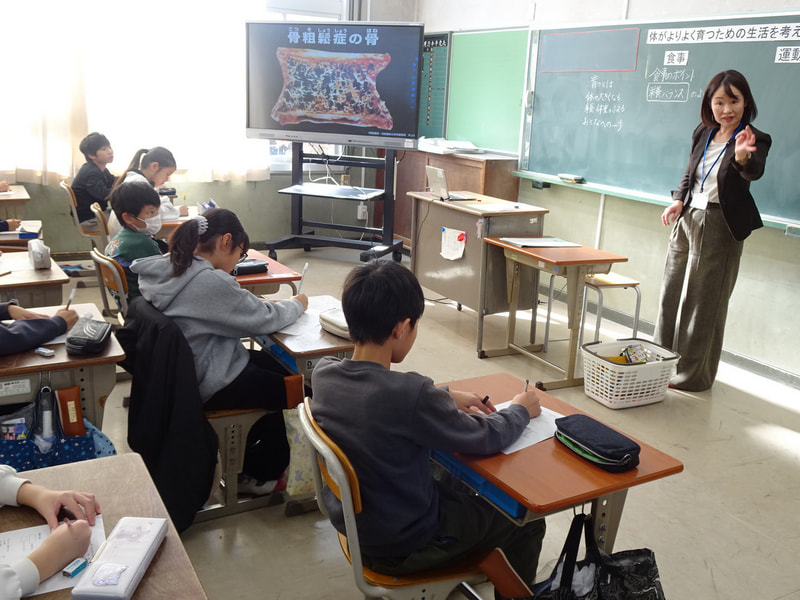 4年生 巡回栄養指導