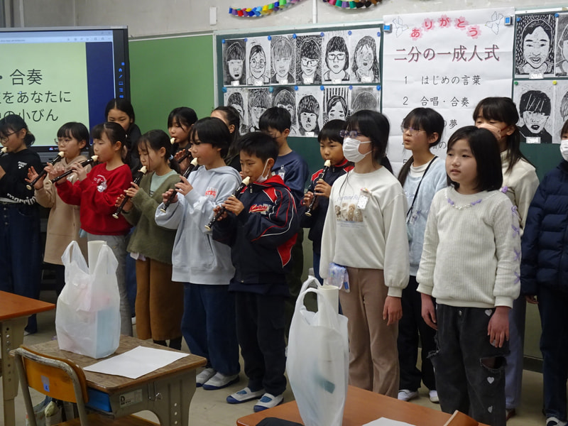 上学年参観日
