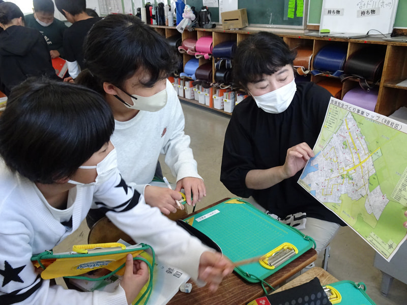 地域の皆さんにインタビューをしたよ!