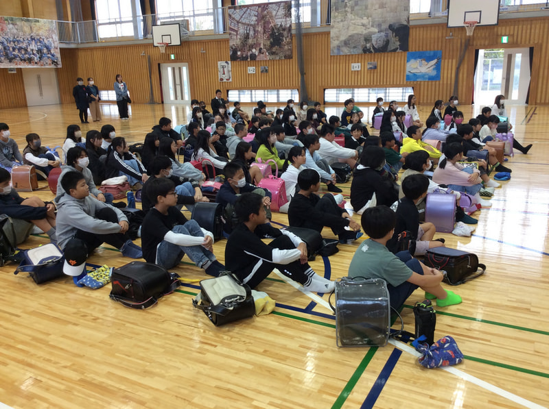 6年生 中学校体験入学