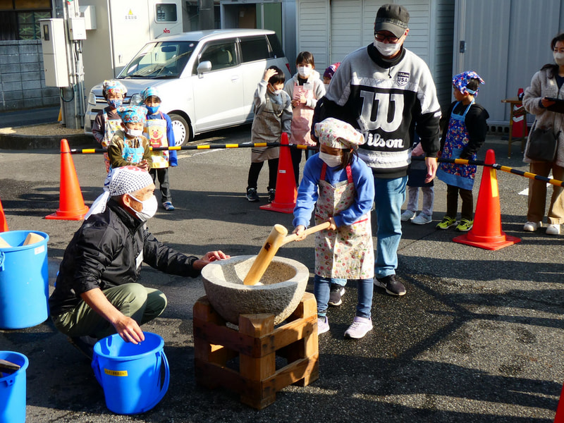 神原ふるさと運動部会 もちつき