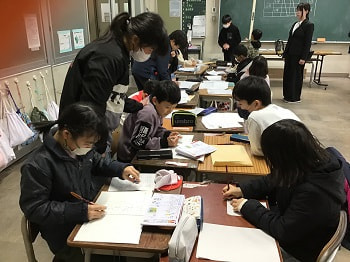 元気キッズで学習会