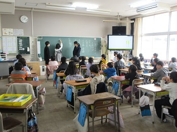 中学生の「おかえり授業」