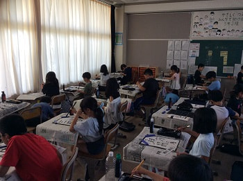 3年生 初めての書写