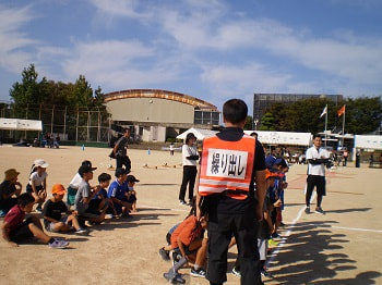 川上地区運動会への協力