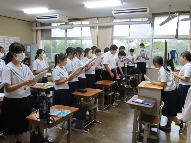 10月14日(火) 放課後合唱練習開始