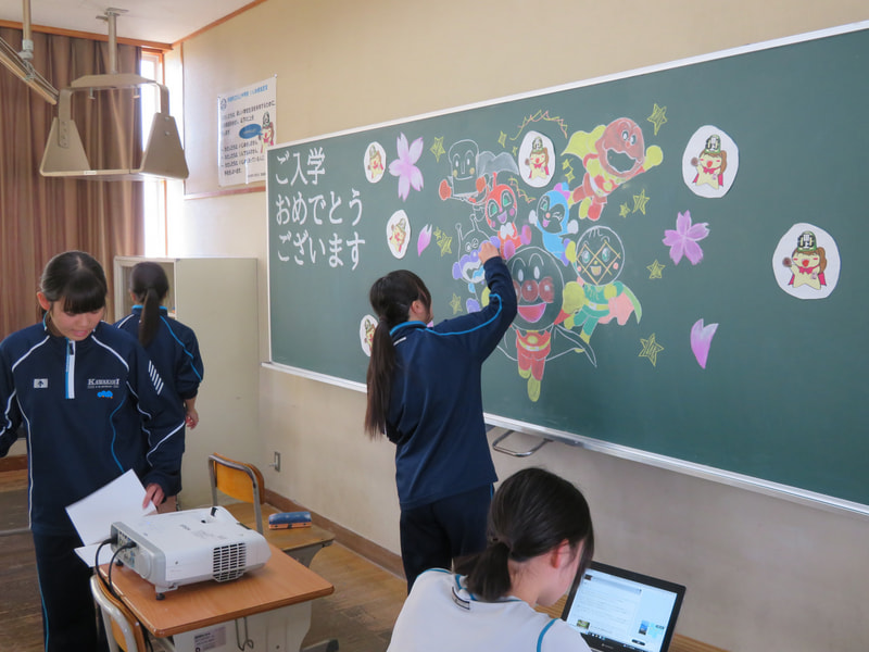 4月7日(月) 明日の入学式にむけて