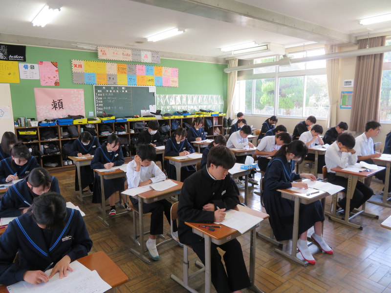 4月17日(木) テストの様子