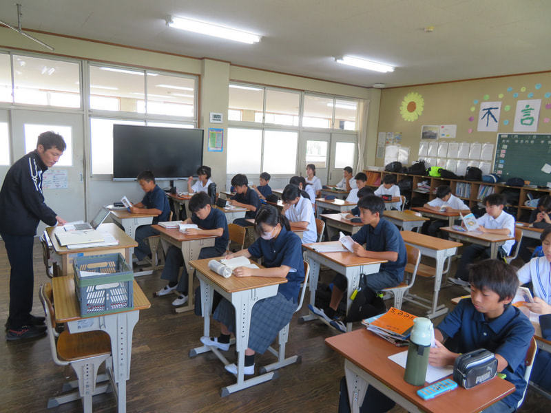 7月15日(火) 朝の様子(1年生)
