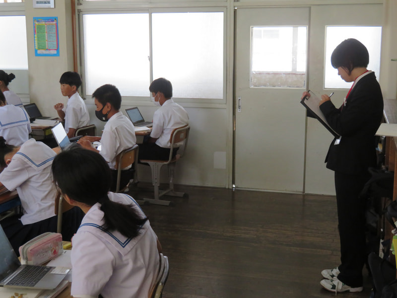 9月2日(火) 教員をめざす学生の学校体験制度