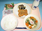 宇部市100周年お祝い給食