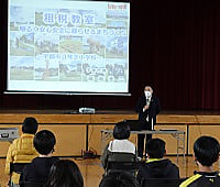 租税教室6年~宇部市長さんを講師に迎えて~